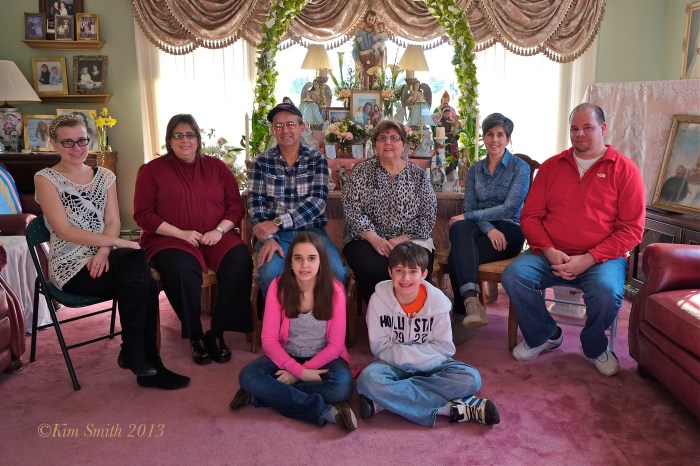 Marie Silva Family ©Kim Smith 2013