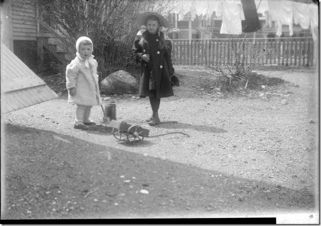 TWO CHILDREN STANDING EWC