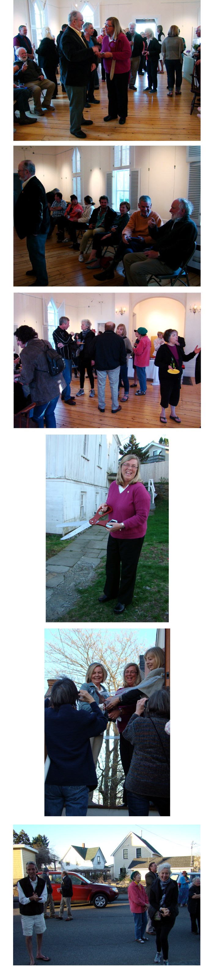 center ribbon cutting