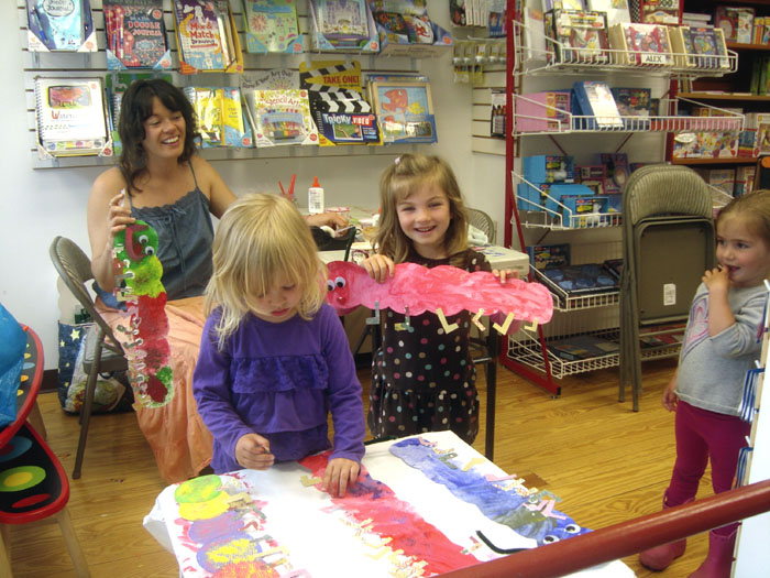 colleen at island art and hobby