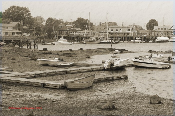 May 20, 2013 low tide on the neck