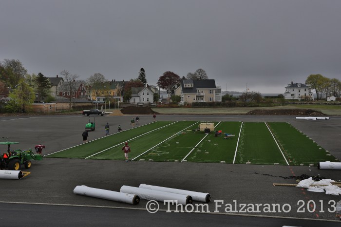 The New Balance Field Installation