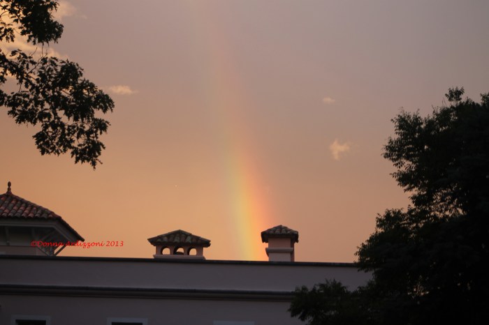 June 17, 2013 Rainbow over Magnolia