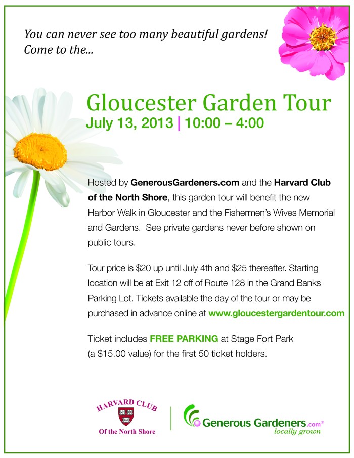 new Garden Tour Flyer