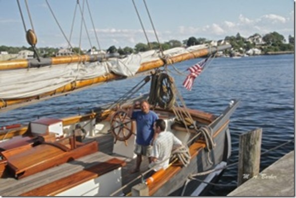 Amistad Capt. Greg and USCG Michael Bergmann