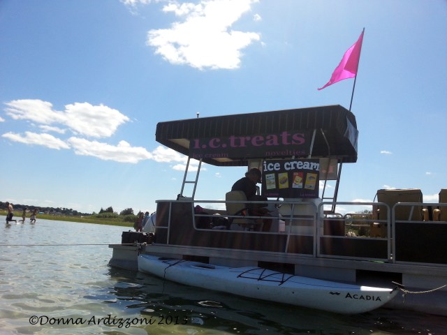 August 11, 2013 Ice Cream Boat