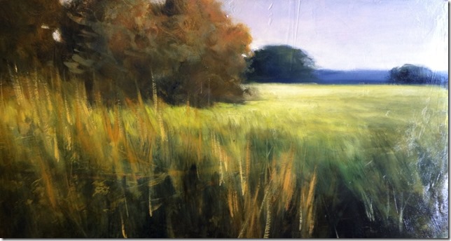 Labor Day 12x24 oil on board