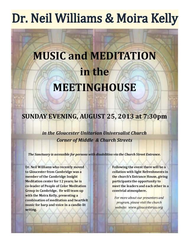 Music & Meditation in the Meetinghouse 