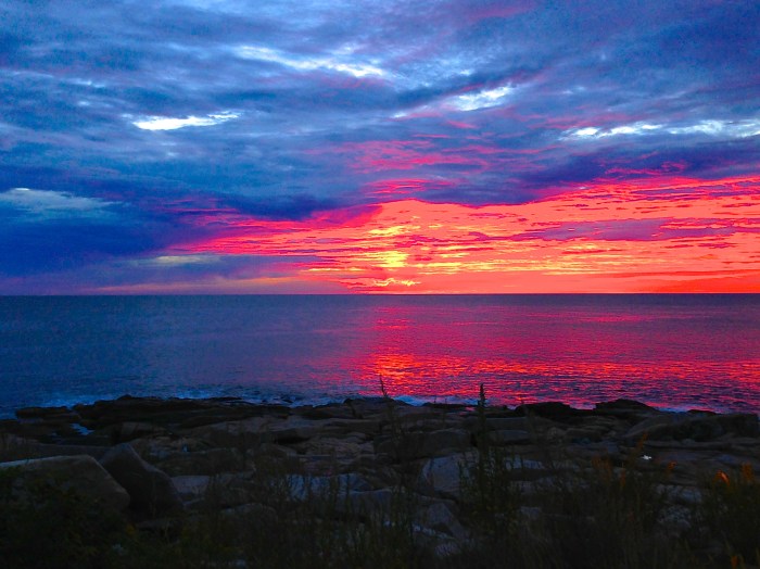 Monday September 16, 2013; 6:13AM (sunrise in ten minutes).