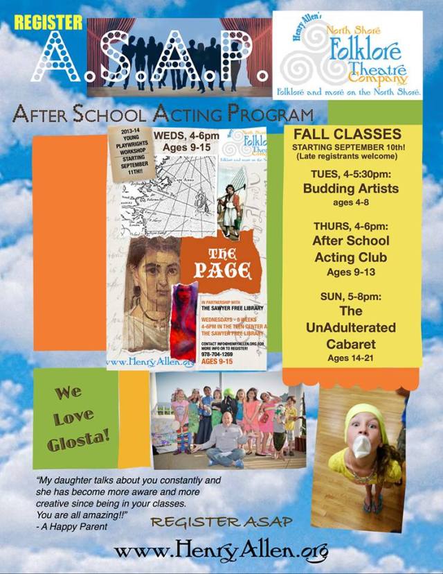 fall theater program