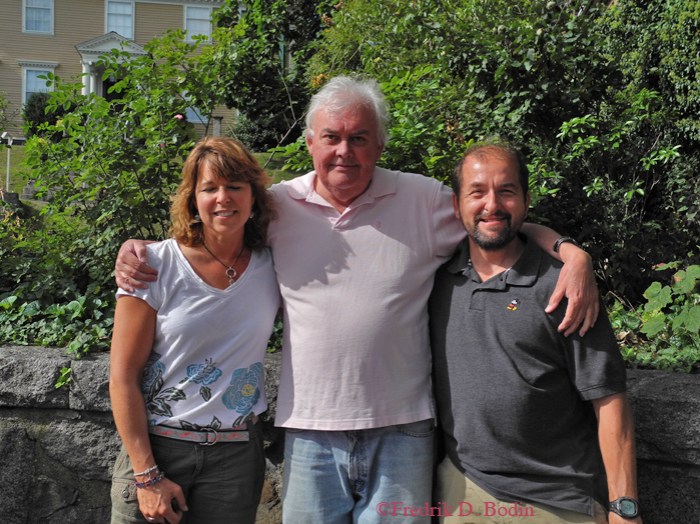 Bill and Julie Ingram, from Lee, MA are in Gloucester for their 28th wedding anniversary. They were married on September 7th, 1985 at Saint Mary's in Lee. Their wedding  song was "Hotel California" by the Eagles. Bill is the COO of Great Barrington's Wastewater Treatment facility.  Julie works for the Lennox Valley Recycling Station., otherwise known as  "WTF." They have two outstanding sons, one of which is an engineering major in college. I love these folks, and we should be proud of what they've done with their lives. Already part of the GMG Nation, I'm sure they'll be moving here soon.