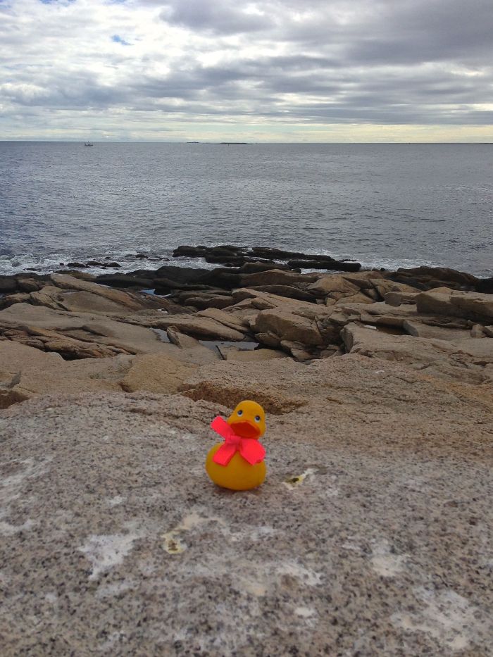 Looks like he was here. Maybe he'll be at the Mug Up.