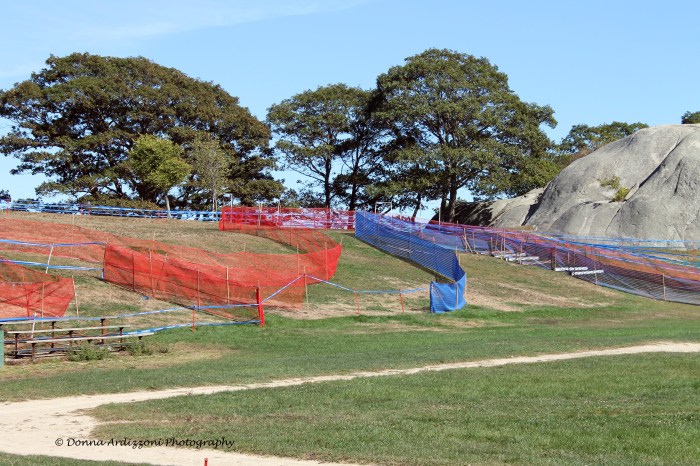 September 27, 2013 Setting up for the Gran Prix