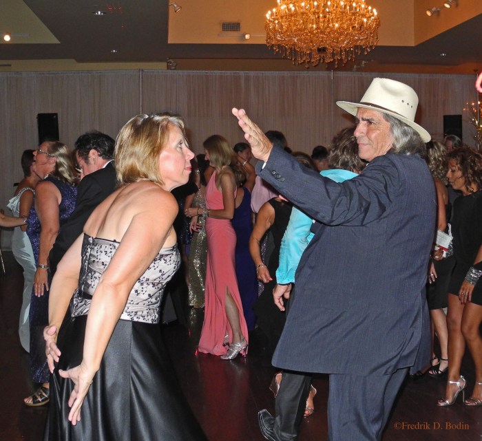 Tonight we're having a Block Party on Main Street, and I hope Vickie and family will attend. She contributes so much to the community. This photo was taken at Sista' Felicia's Gala Book Launching party. That's another big Gloucester contributor on the right, Ed Collard.
