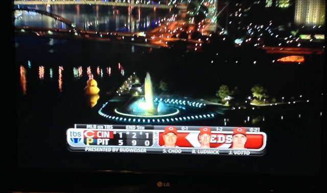 The Big Ass Rubber Duck is on first!