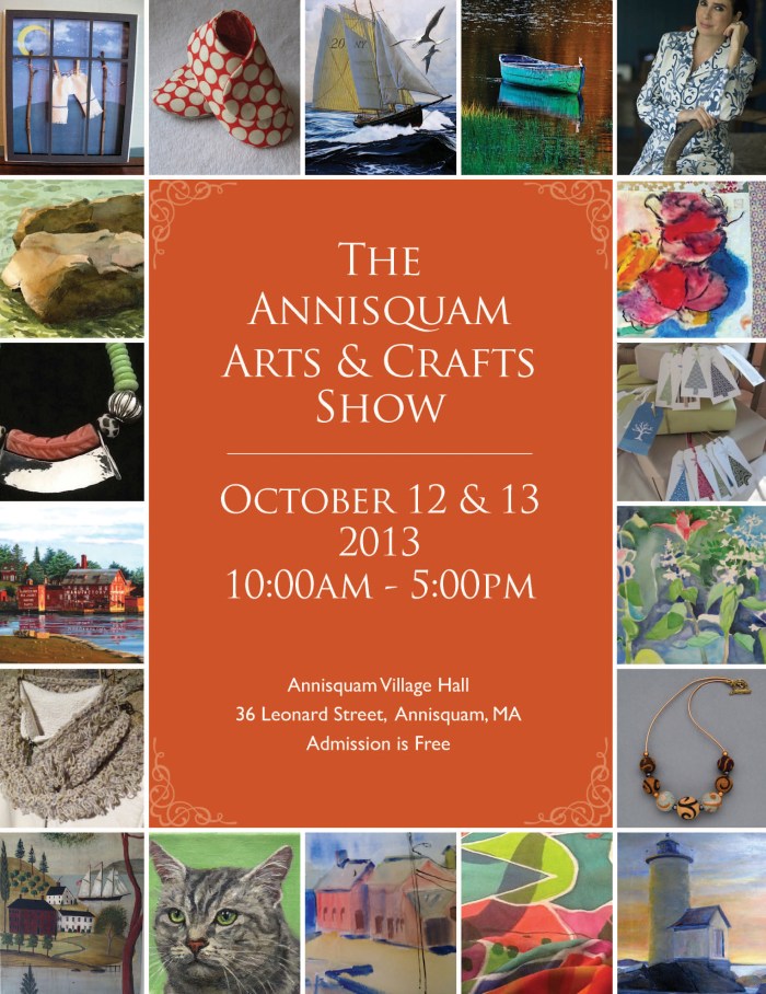 annisquam art show poster 2013