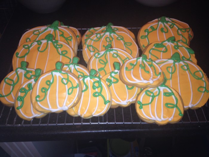 Briar's Pumpkin patch cookies ©Briar Forsythe
