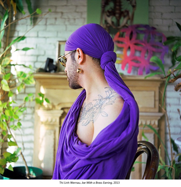 joe with a brass earring