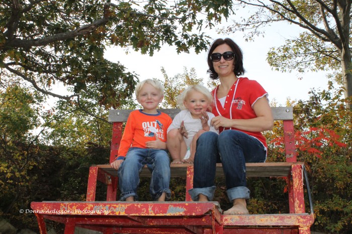 October 19, 2013 Cole, Avery, Auntie Ericka lifeguard