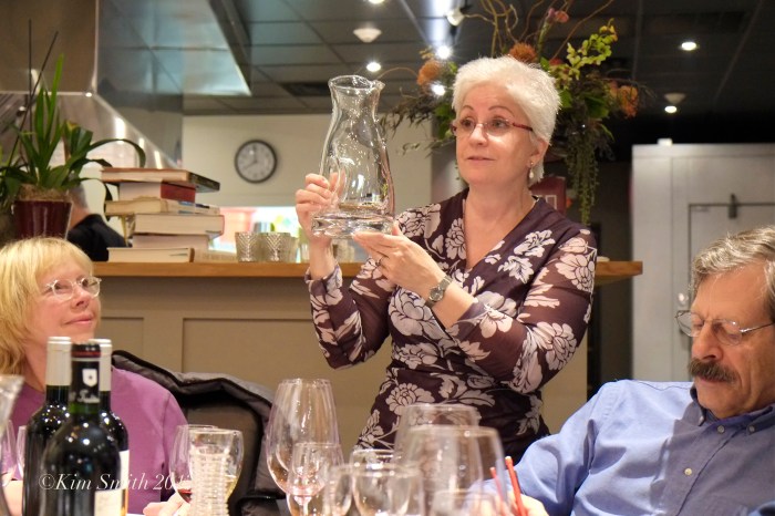 Savour Wine and Cheese Kathleen Morgan rooster decanter ©Kim Smith