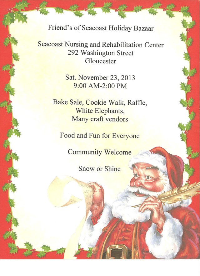 FOS Holiday Bazaar 2013