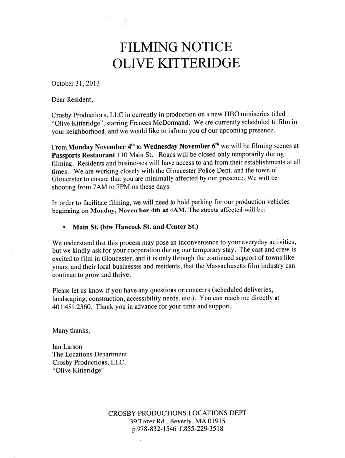 This is the official notice. For better or for worse.