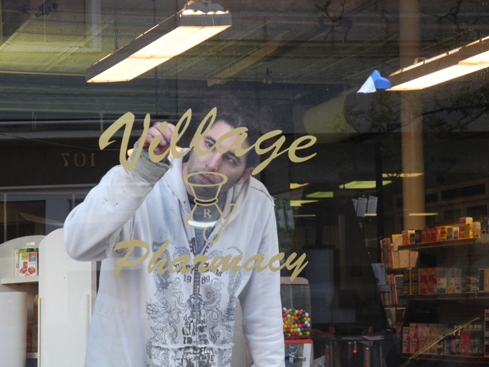 The inside of Passports has been transformed, It's now a pharmacy,