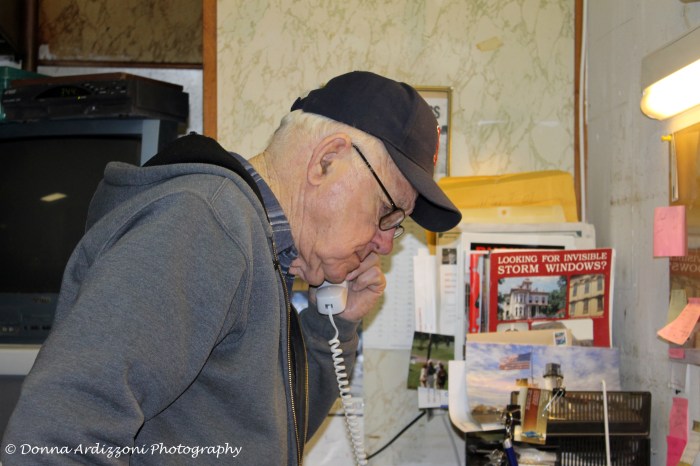 November 12, 2013 working the phones