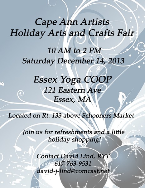 Cape Ann Artist Fair flyer