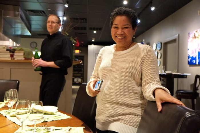 Chef Matt Beach Chef's table -3 ©Kim Smith 2013