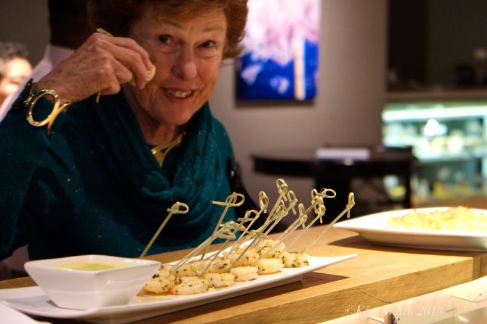 Chef Matt Beach Chef's table ©Kim Smith 2013