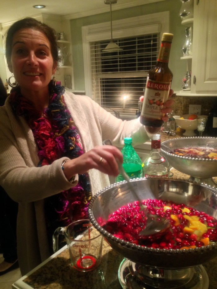 cranberry punch cocktail