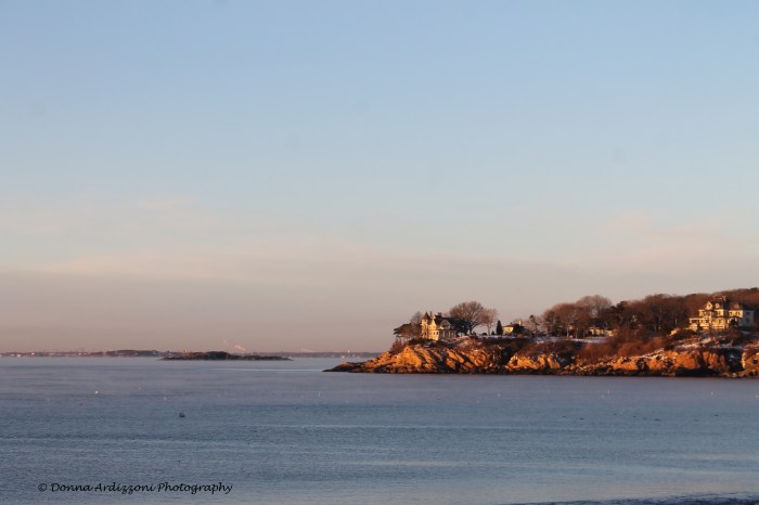 December 17, 2013 cold morning over Magnolia Harbor