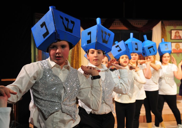 Dancing Dreidels Photo by Gary Ng