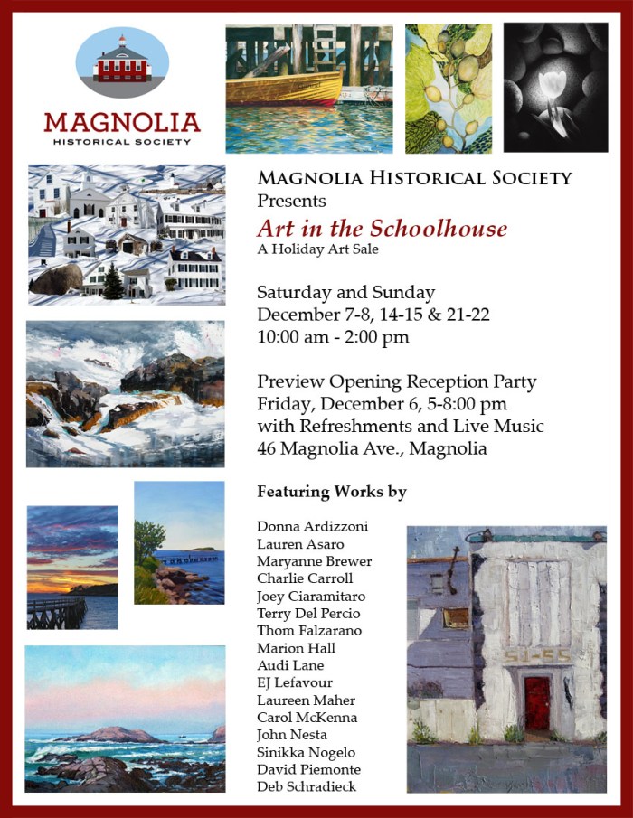 magnolia historical society art show poster3