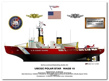 The USCG Polat Star, the most powerful heavy icebreaker in the world, has been en route to the frozen ships, but will continue on it's resupply mission to our base in Antarctica.