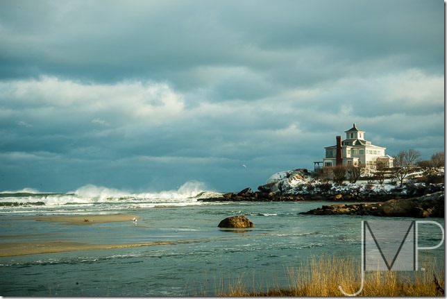 Good Harbor Beach home Winter Storm