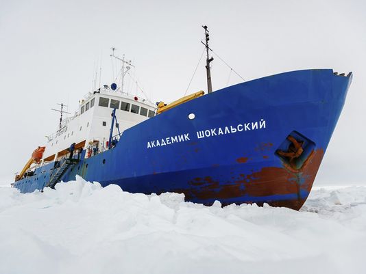 It could be worse, like the plight of the Russian Akademik Shokalskiy research ship, which has been frozen in the ice in Antarctica. One of the rescue ships, a Chinese icebreaker, also got stuck. Thankfully, the wind changed and they're all free of the ice, with no lives lost.