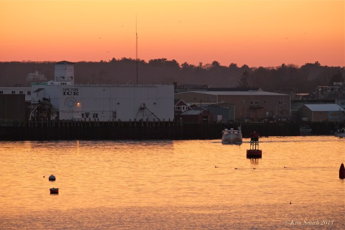 Cape Pond ice sunset ©KIm Smith 2014