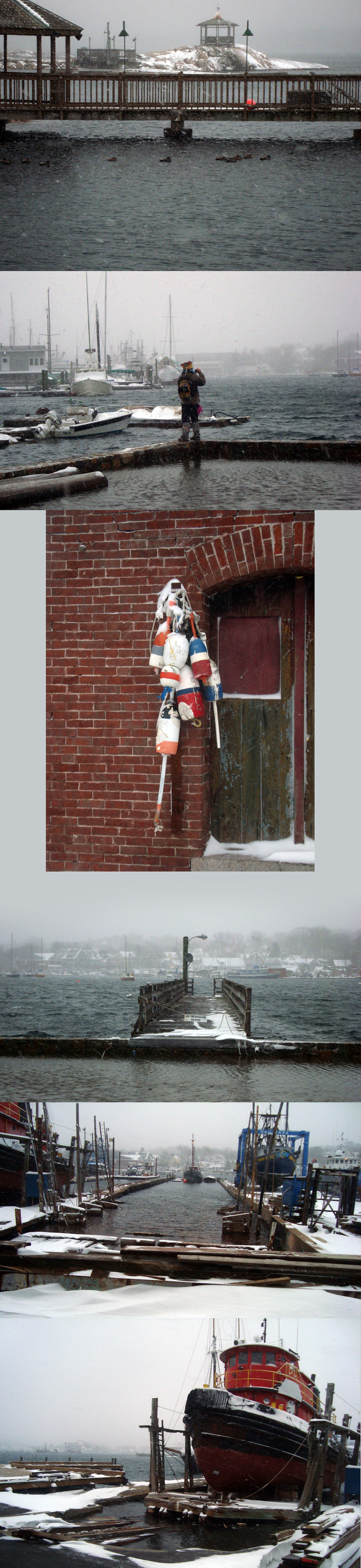 gray stormy rocky neck