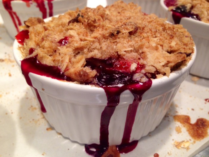 mixed berry & peach cobbler (3)