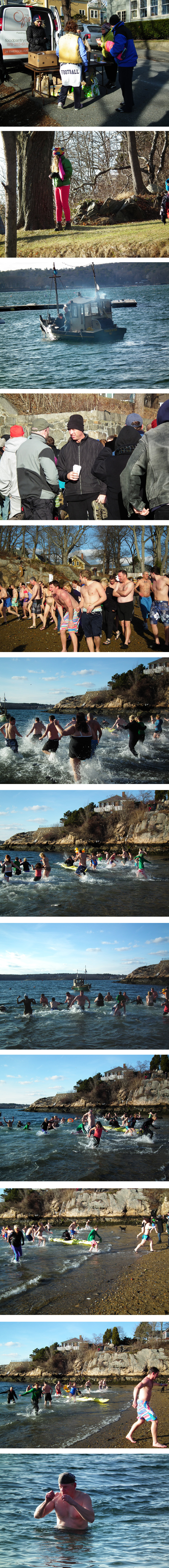 rocky neck plunge january 2014