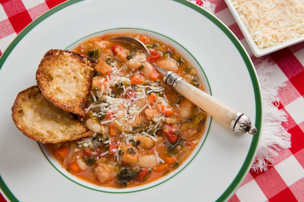 Ribollita. Italian Vegetable Soup