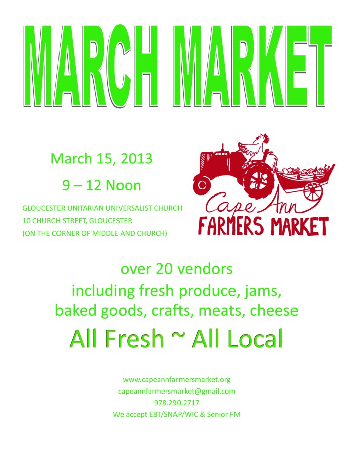 March Market Poster 2014