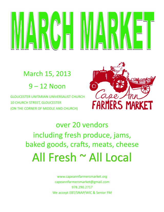 March Market Poster 2014