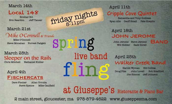 giuseppes friday bands