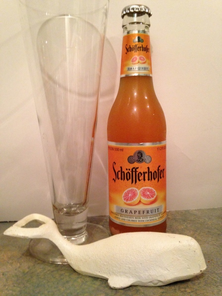 Schofferhofer:  Super Yummy Grapefruit beer. You're going to have to trust me on this and not rule it out.