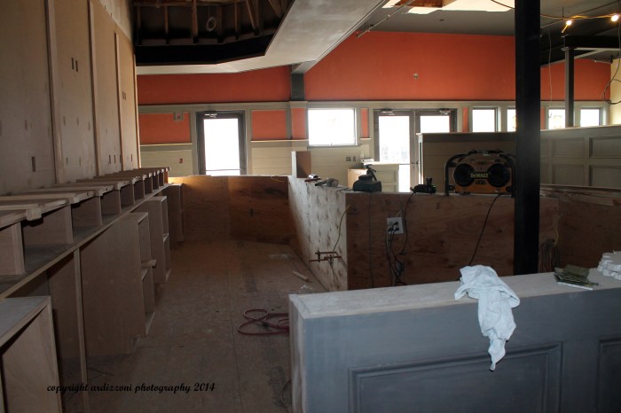 March 24, 2014 The new bar area