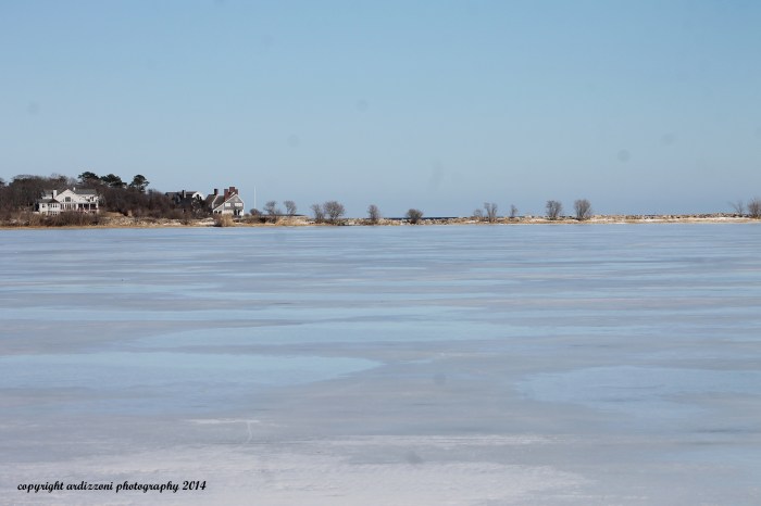 March 9, 2014 Niles Pond as the ice is melting