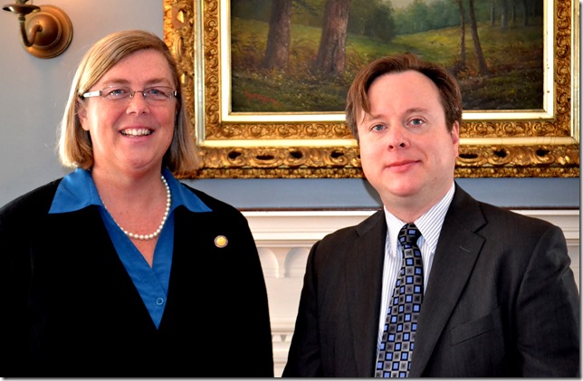 Mayor Kirk & Brad Stilwell